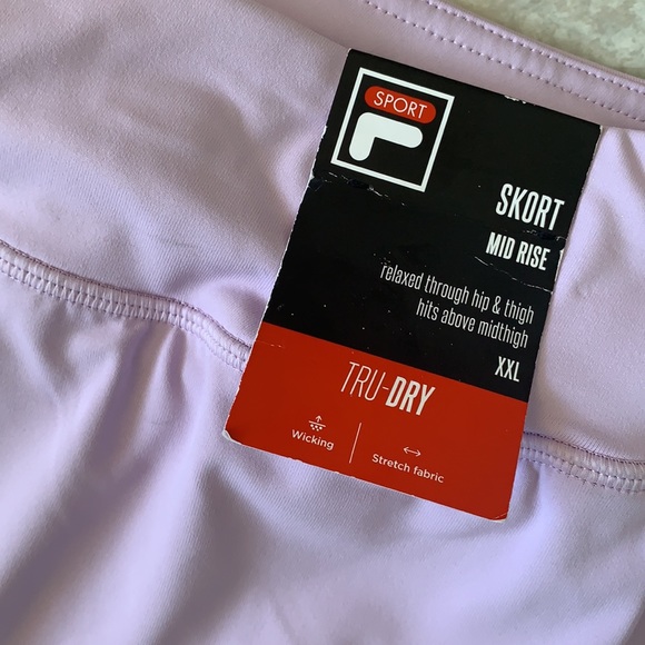 Fila Tru-Dry Skort 💜🤍 - Picture 2 of 5